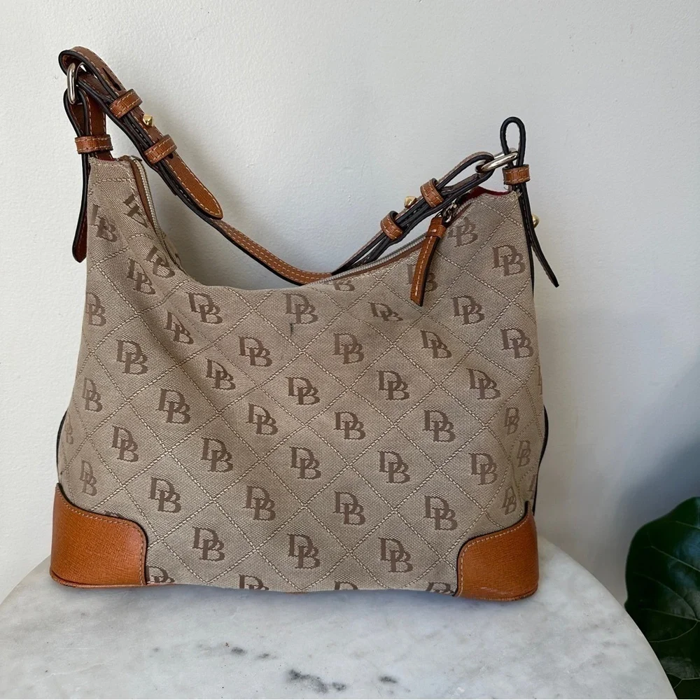 Dooney & Bourke Americana Signature Erica Hobo Bag